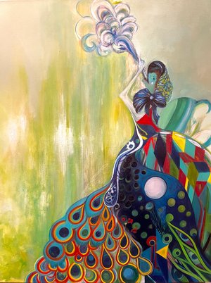 Peahen by Donna Clark (2026)