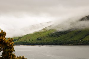 Fog on the hill by Matthew Spencer