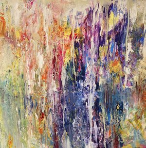 Prismatic Cascade by Una Jeong