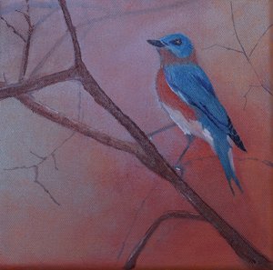 Eastern Blue Bird by Maria Norton (2026)