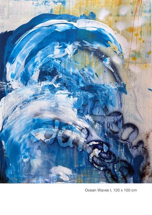 Ocean waves by Beate Arens (2026)