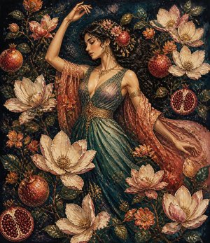 Goddess of Harvest and Abundance by Monique Aylward (2026)