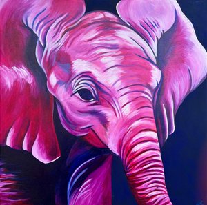 Shana_Ryback_Baby_Elephant by Shana Ryback