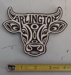 arlington bovid engraving by Joshua Spair