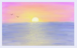 Peaceful ocean view by Faith Kaske (2026)