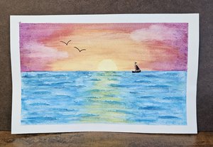 Little sailboat by Faith Kaske (2026)