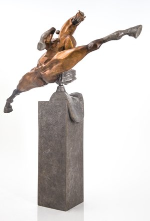 Saddle and Horse by Kai Mao (2018)