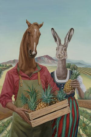 Animal Farm: Horse and Pineapple by Kai Mao (2020)