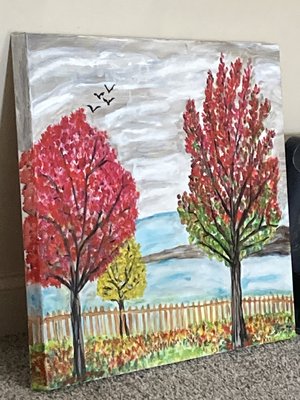 Color amongst the clouds by Kathyn harris
