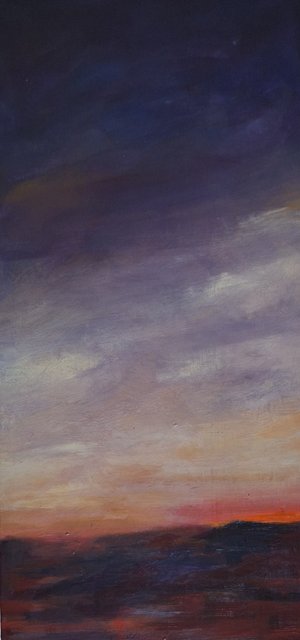 Evening Descending by Beverly Shaw-Starkovich