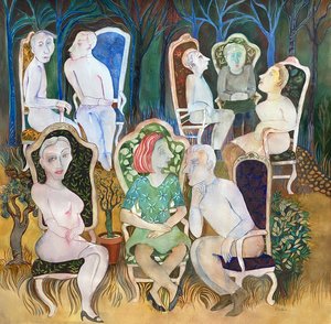 Upholstered Garden by Karen Brussat Butler