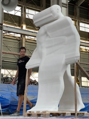 The Continuum Body (after Paul Dirac) by Emil Alzamora