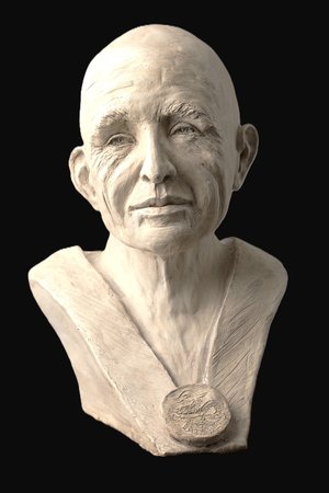 Estela Boudreau Buddhist Sage by Estela Monjo Boudreau