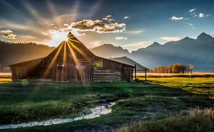 Bovey Grand Tetons Sunset by Susan Bovey