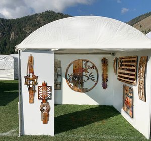 White Tent Booth Henrie Wood by Cary Henrie (2025)
