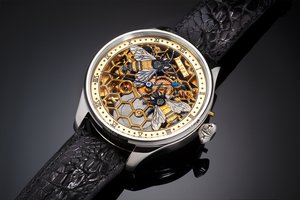 Honeycomb Wrist Watch by Carlos Montanaro (2024)
