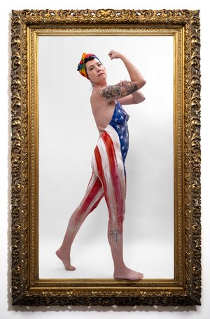 MICHELLE / THE FLAG. Rosie Pride by RICHARD VENTRE (2026)