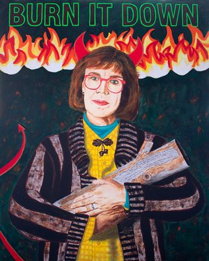 "The horrors persist, but so do I" by Tamara Garvey