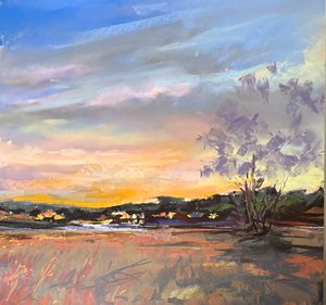 Driftway dusk by susan kerrigan