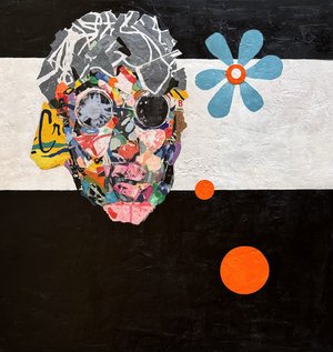 Face in crowd  by Cory Goulet (2025)