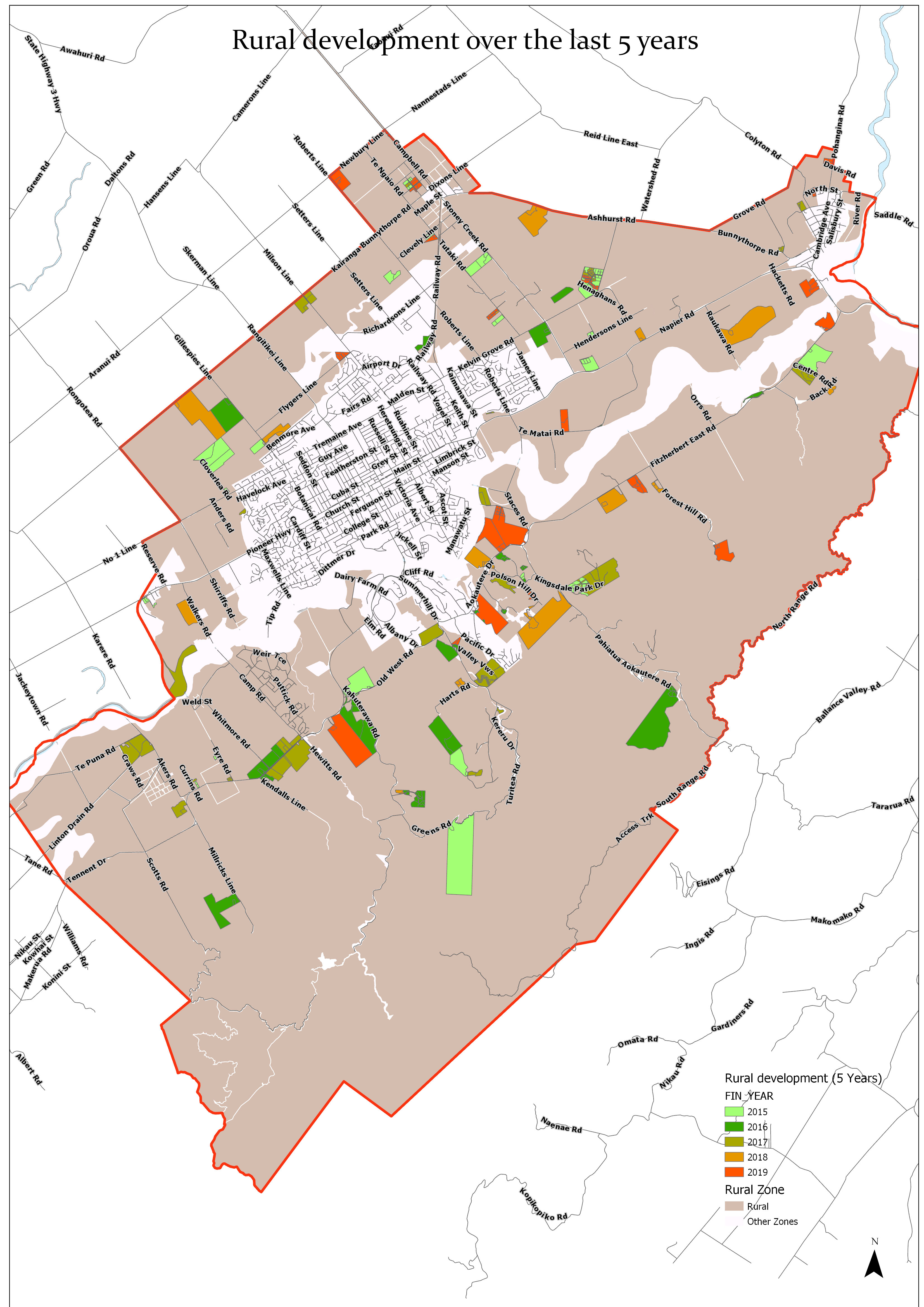Palmerston North Street Map Public Dashboard