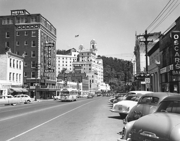 Hot Springs Central Avenue Encyclopedia of Arkansas