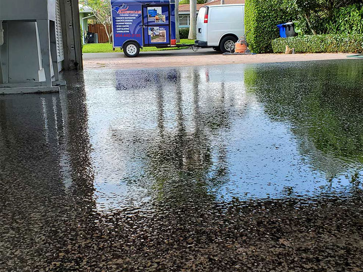 garage floor