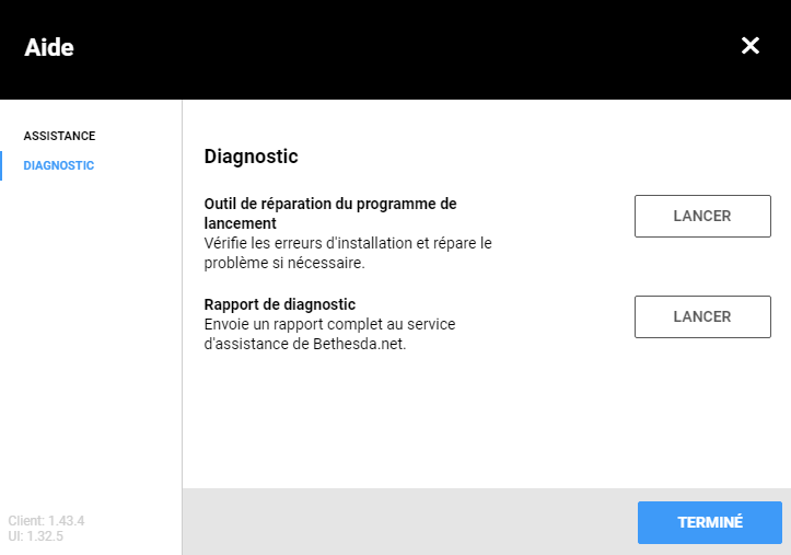 Comment lancer l'outil de réparation du lanceur