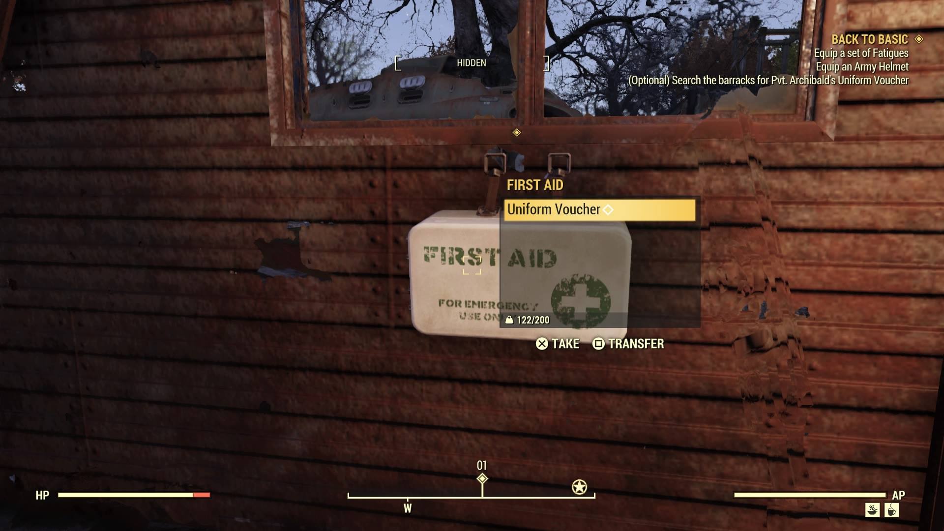 Back to Basic Quest Fallout 76 Bethesda Support