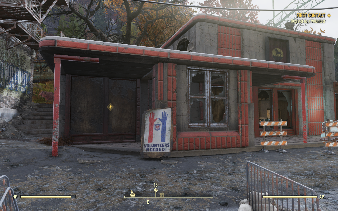 "First Contact" Quest Fallout 76 Bethesdaサポート