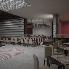 Restaurant of asian cusine