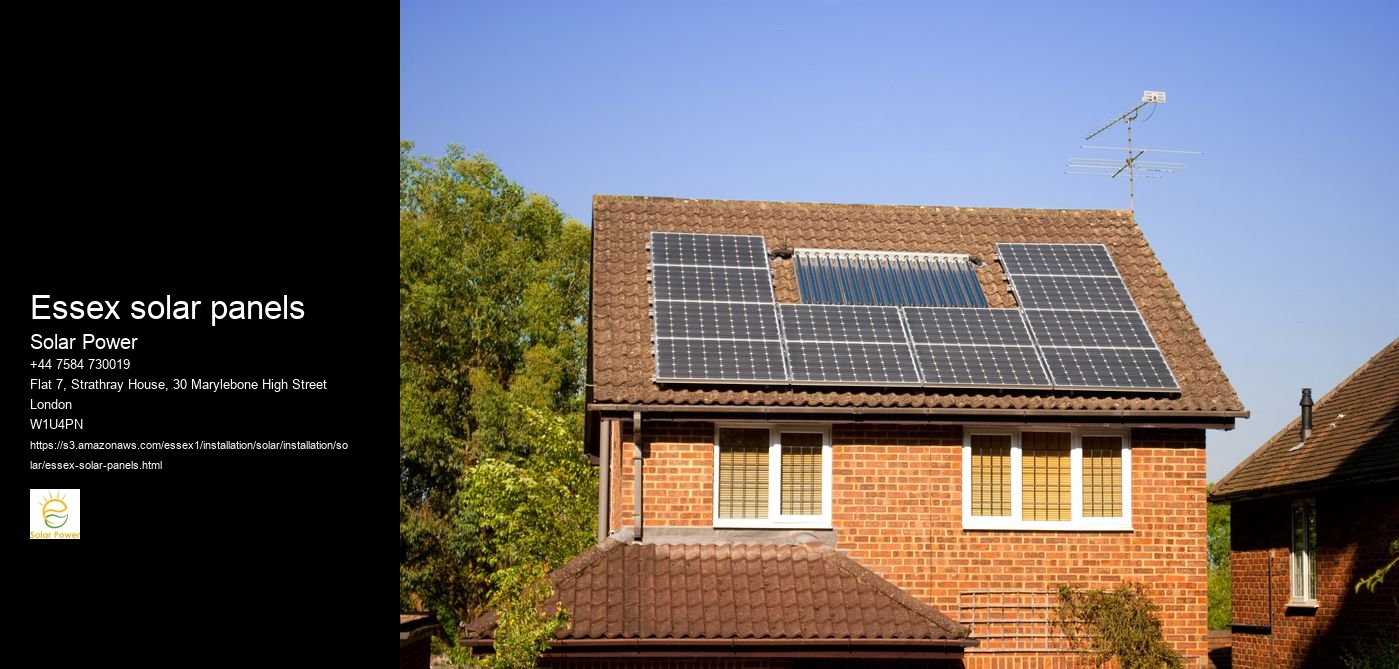 Essex solar panels