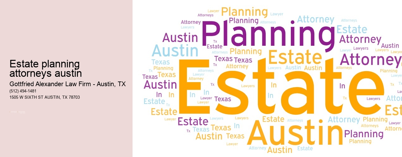 Estate planning attorneys austin