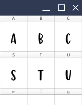 Learn Font Making Interface PC