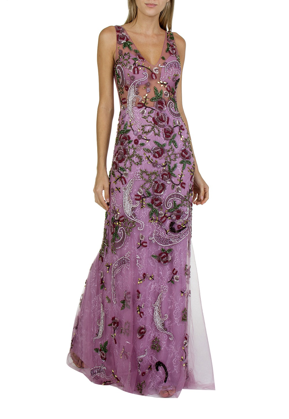 vestido lilás lavanda