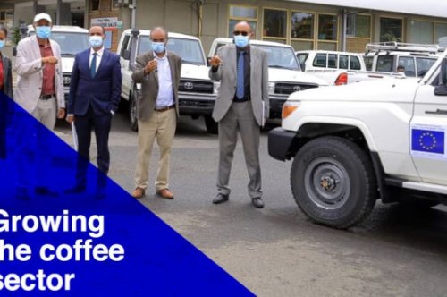 EU Hands Over 42 Field Vehicles To Ethiopian Coffee And Tea Authority