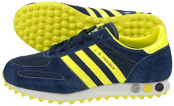 adidas la trainer yellow navy adidas la trainer yellow navy