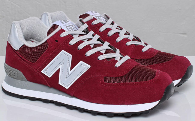 new balance m574 burgundy grey new balance m574 burgundy grey
