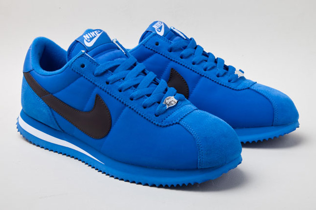 nike cortez all blue