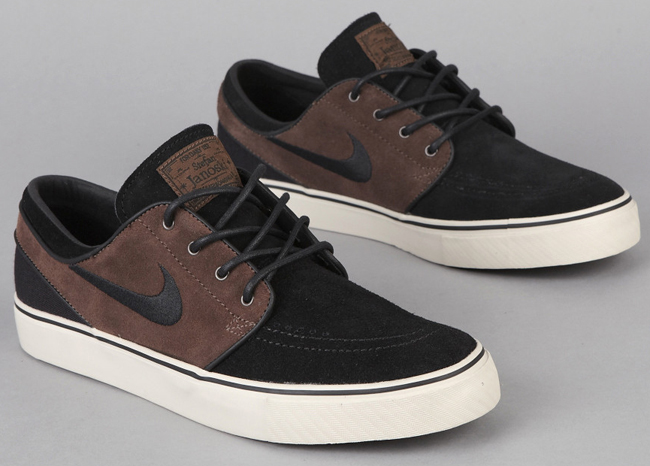 janoski black brown