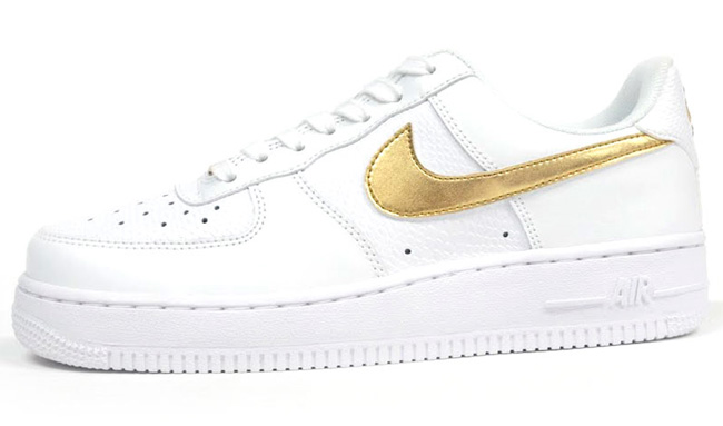nike air force 1 white metallic gold nike air force 1 white metallic gold