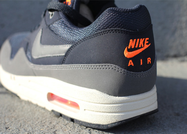 nike air max 1 essential blue orange nike air max 1 essential blue orange