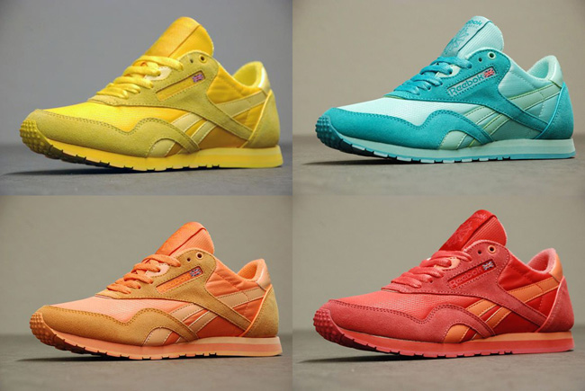 reebok cl nylon slim