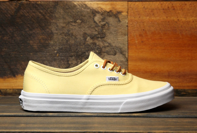 vans brown leather laces