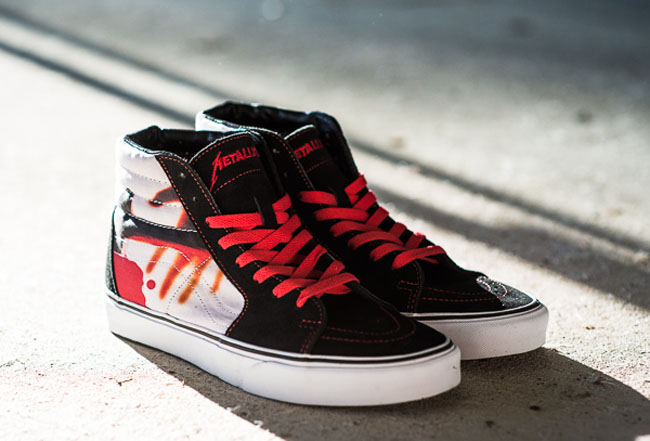 vans sk8 metallica