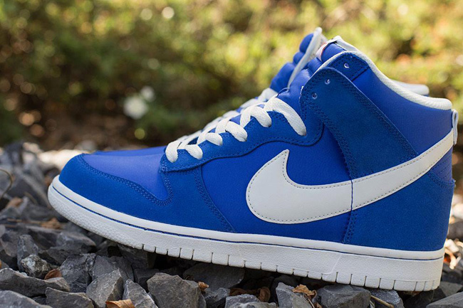 blue dunks