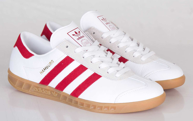 red and white adidas originals