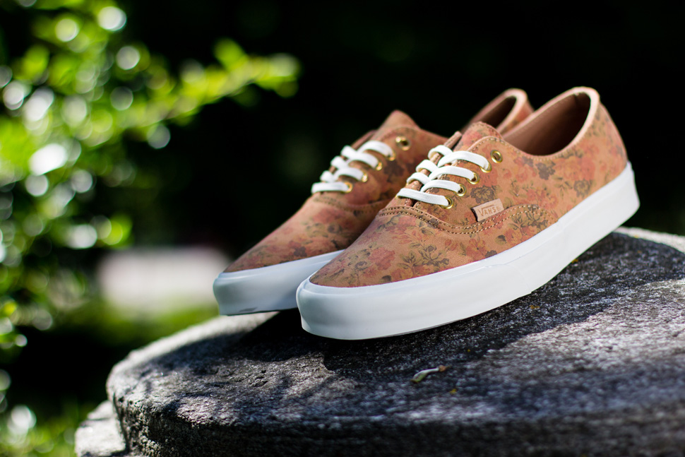 vans floral suede
