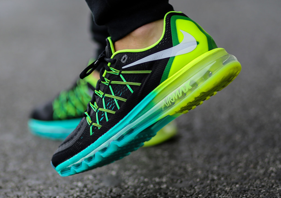 Nike Air Max 2015 White Black Volt