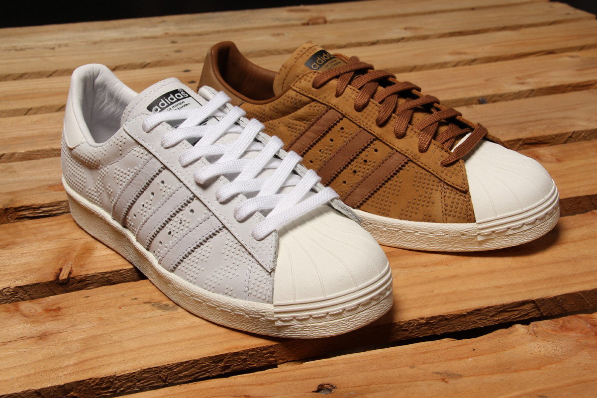 adidas superstar 80s brown